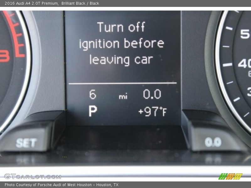 Brilliant Black / Black 2016 Audi A4 2.0T Premium