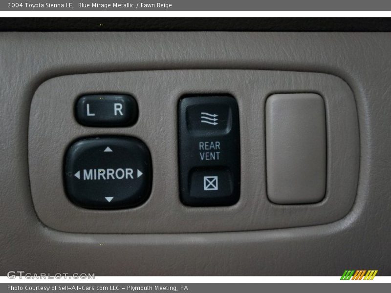 Blue Mirage Metallic / Fawn Beige 2004 Toyota Sienna LE