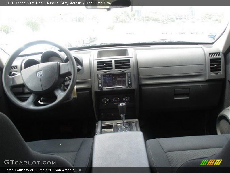 Mineral Gray Metallic / Dark Slate Gray 2011 Dodge Nitro Heat