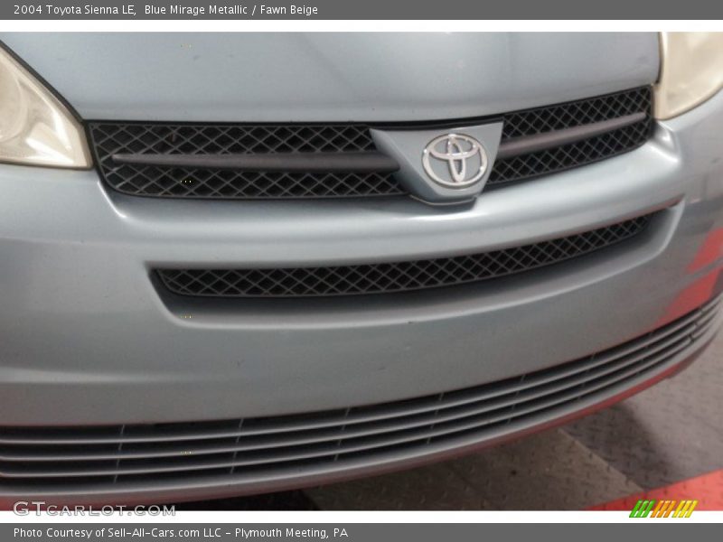 Blue Mirage Metallic / Fawn Beige 2004 Toyota Sienna LE