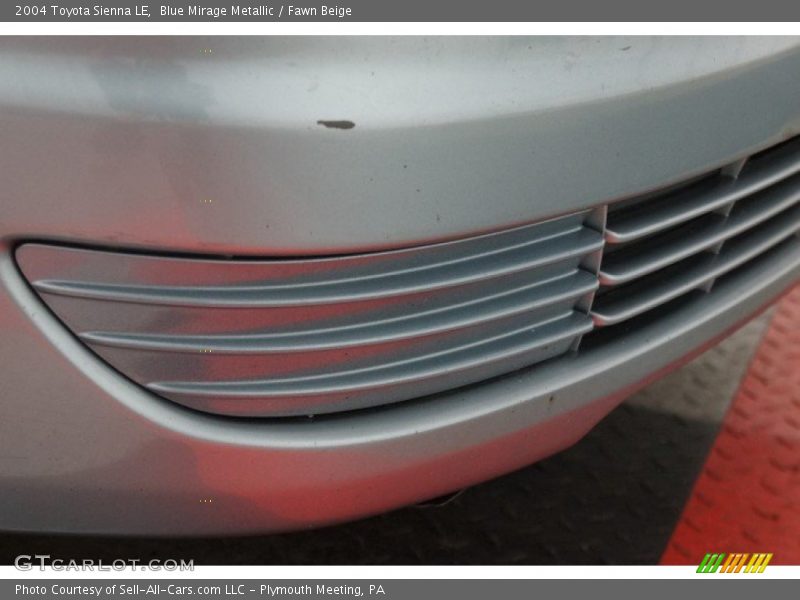 Blue Mirage Metallic / Fawn Beige 2004 Toyota Sienna LE