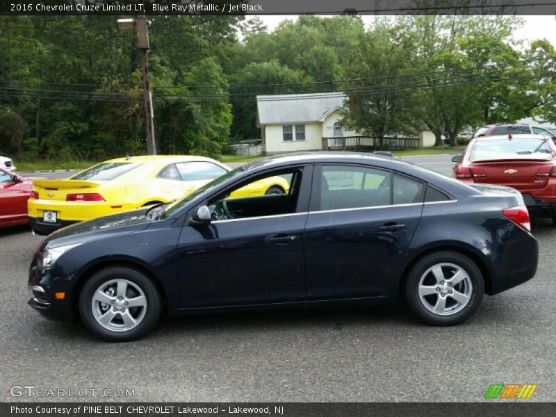 Blue Ray Metallic / Jet Black 2016 Chevrolet Cruze Limited LT