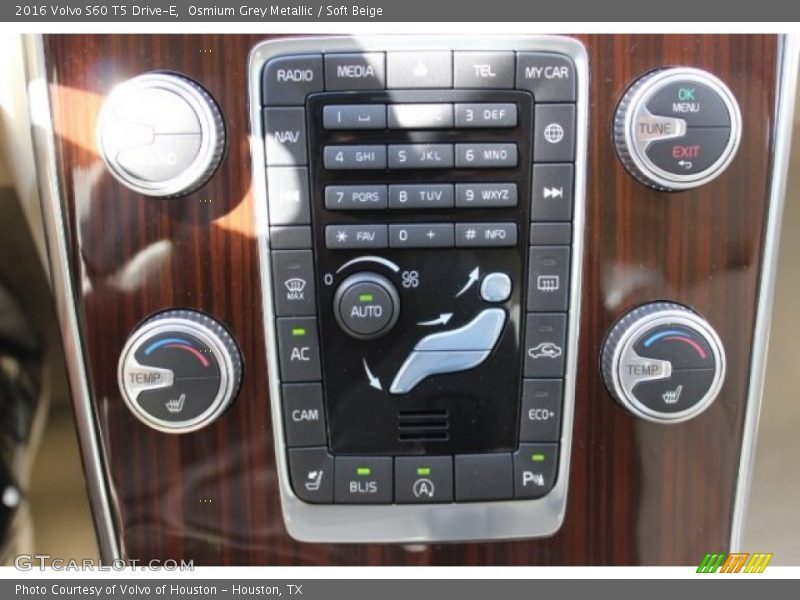 Osmium Grey Metallic / Soft Beige 2016 Volvo S60 T5 Drive-E