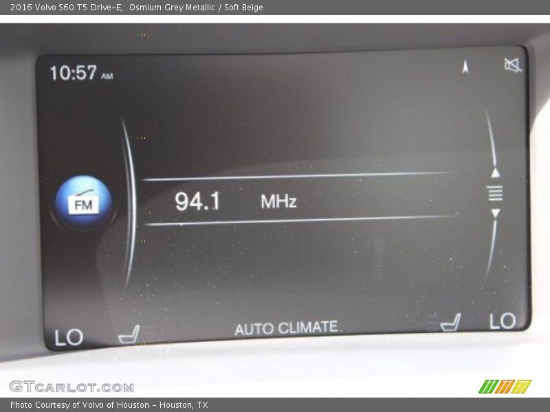 Osmium Grey Metallic / Soft Beige 2016 Volvo S60 T5 Drive-E