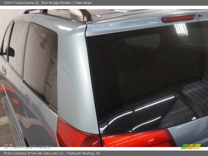 Blue Mirage Metallic / Fawn Beige 2004 Toyota Sienna LE