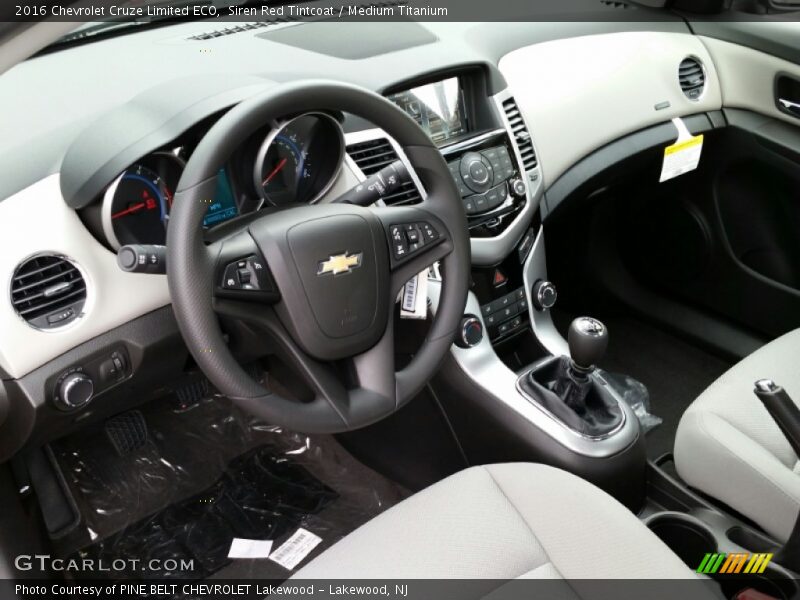  2016 Cruze Limited ECO Medium Titanium Interior