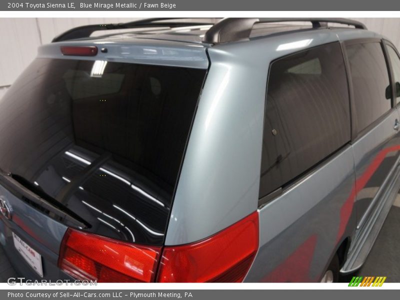 Blue Mirage Metallic / Fawn Beige 2004 Toyota Sienna LE