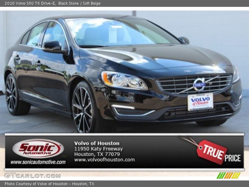 Black Stone / Soft Beige 2016 Volvo S60 T6 Drive-E