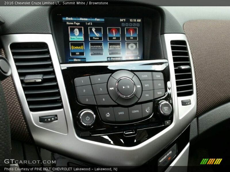 Summit White / Brownstone 2016 Chevrolet Cruze Limited LT