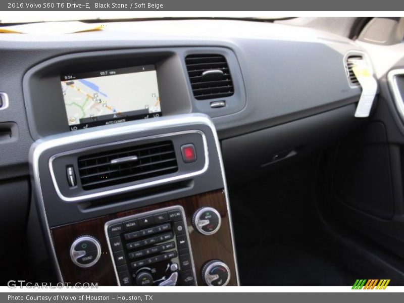 Black Stone / Soft Beige 2016 Volvo S60 T6 Drive-E