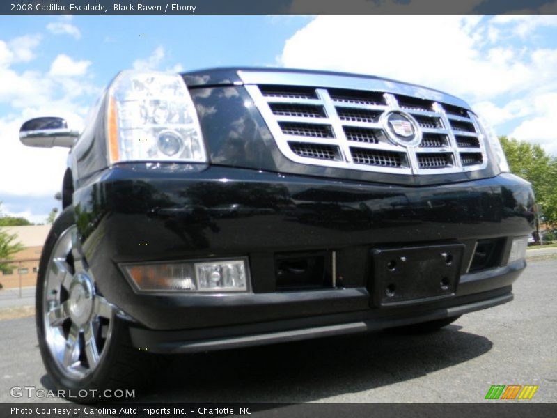 Black Raven / Ebony 2008 Cadillac Escalade