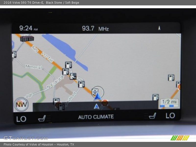 Navigation of 2016 S60 T6 Drive-E