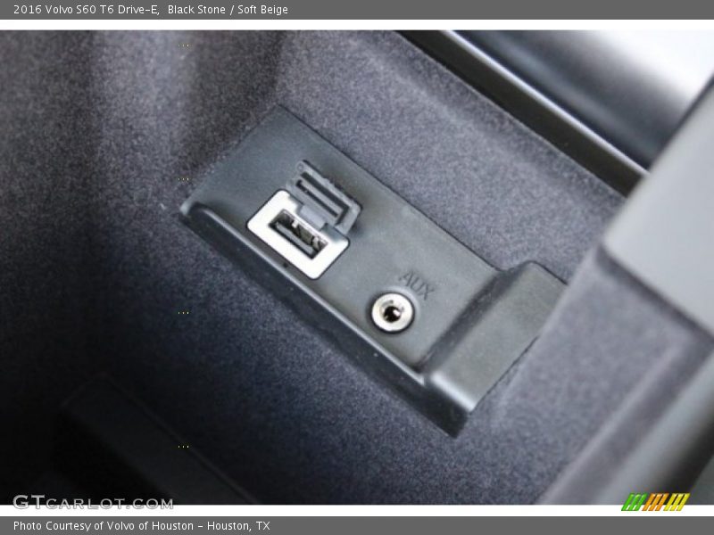 Black Stone / Soft Beige 2016 Volvo S60 T6 Drive-E