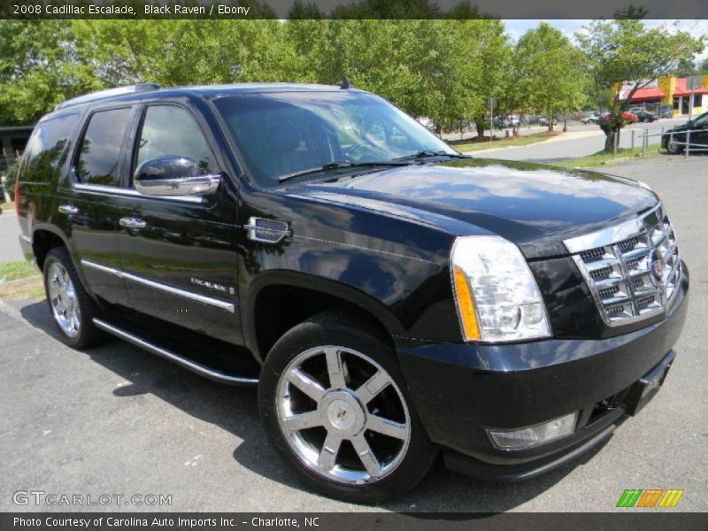 Black Raven / Ebony 2008 Cadillac Escalade