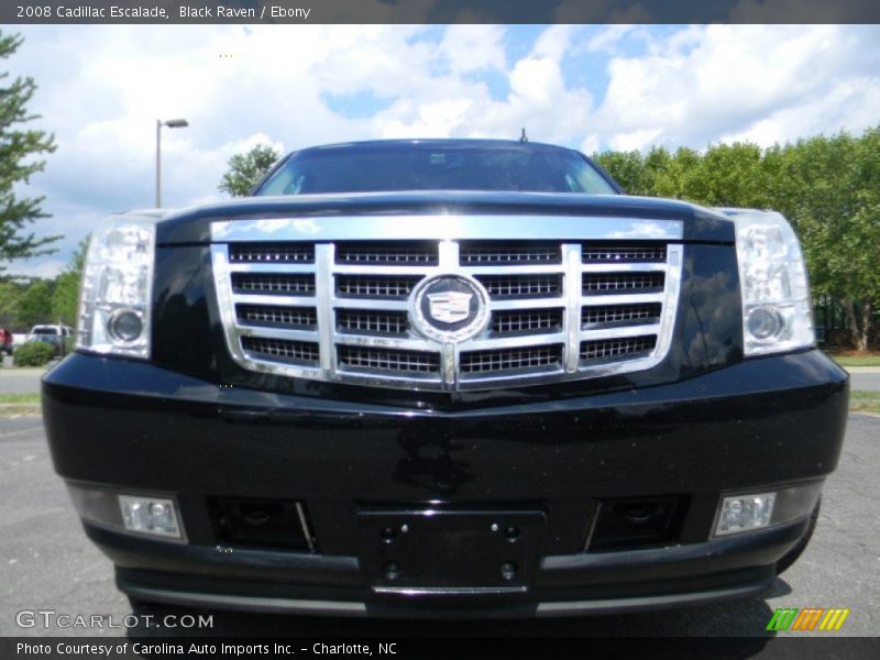 Black Raven / Ebony 2008 Cadillac Escalade