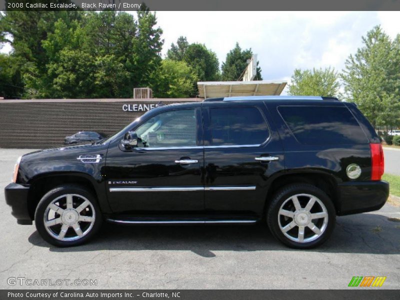 Black Raven / Ebony 2008 Cadillac Escalade