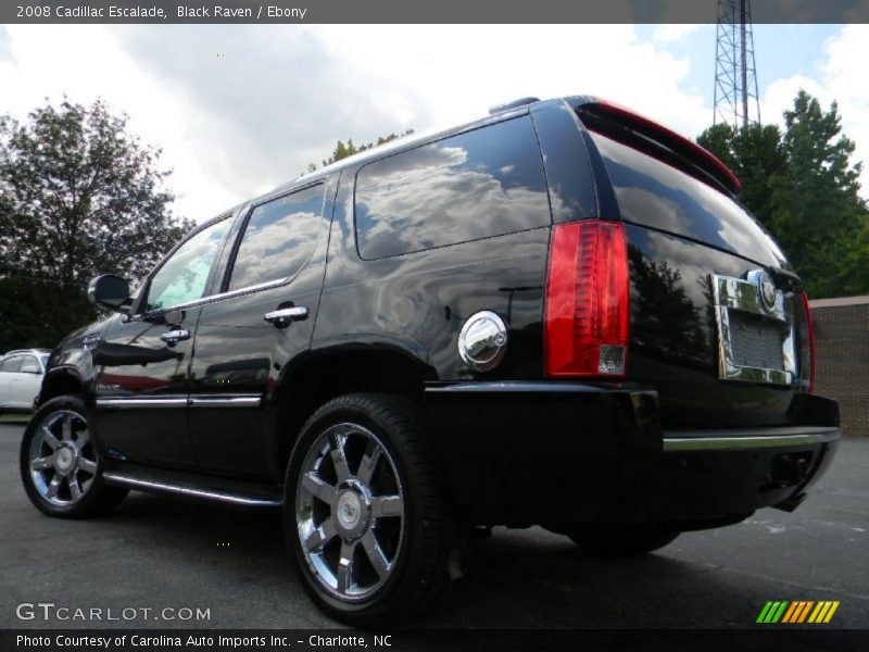Black Raven / Ebony 2008 Cadillac Escalade