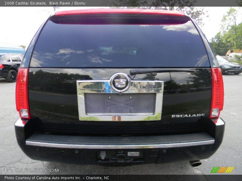Black Raven / Ebony 2008 Cadillac Escalade