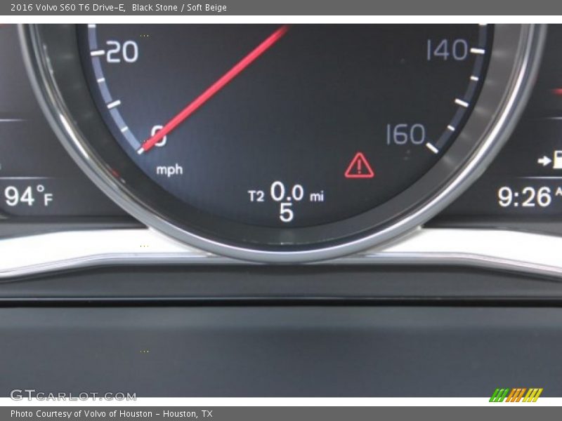 Black Stone / Soft Beige 2016 Volvo S60 T6 Drive-E
