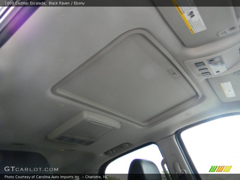Black Raven / Ebony 2008 Cadillac Escalade