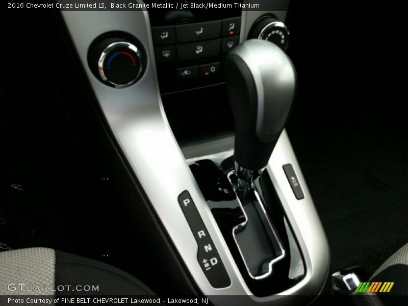 Black Granite Metallic / Jet Black/Medium Titanium 2016 Chevrolet Cruze Limited LS
