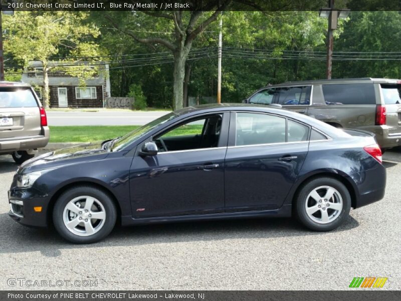 Blue Ray Metallic / Jet Black 2016 Chevrolet Cruze Limited LT