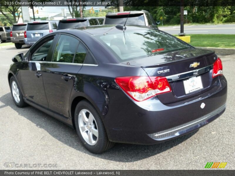 Blue Ray Metallic / Jet Black 2016 Chevrolet Cruze Limited LT