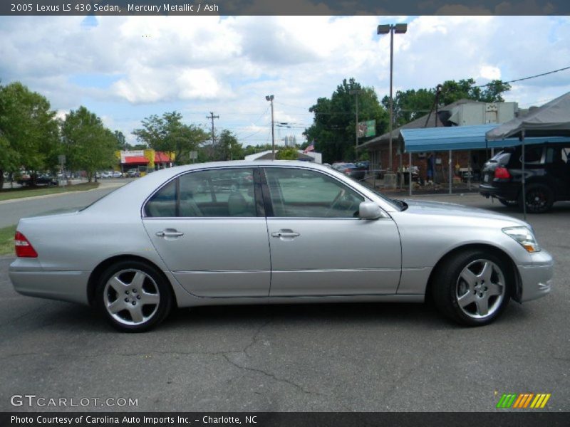 Mercury Metallic / Ash 2005 Lexus LS 430 Sedan