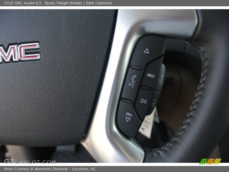 Controls of 2016 Acadia SLT