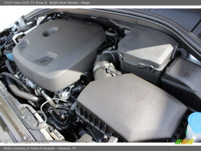 Bright Silver Metallic / Beige 2016 Volvo XC60 T5 Drive-E