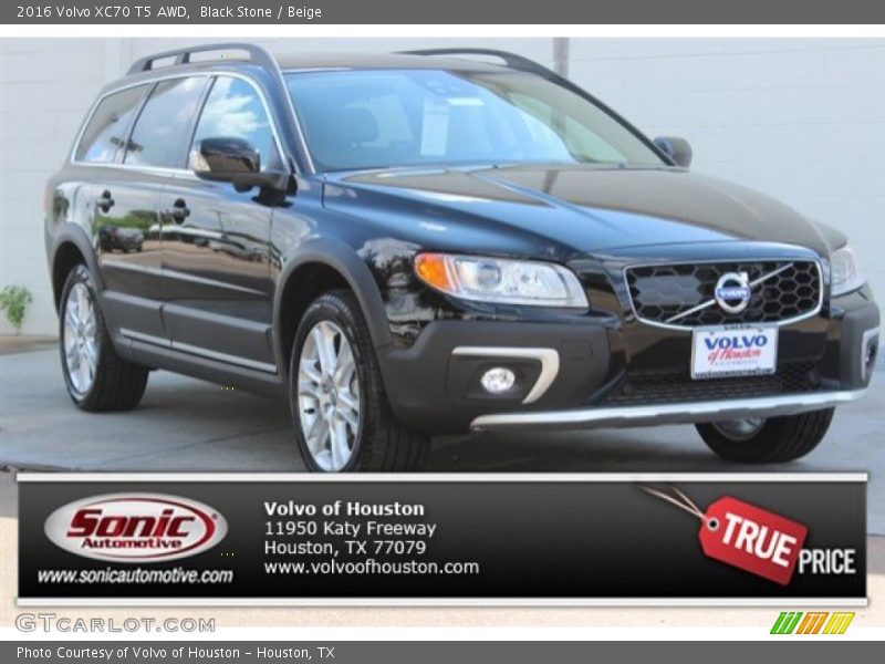 Black Stone / Beige 2016 Volvo XC70 T5 AWD