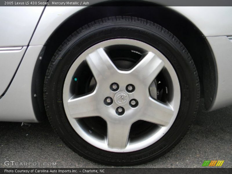 Mercury Metallic / Ash 2005 Lexus LS 430 Sedan