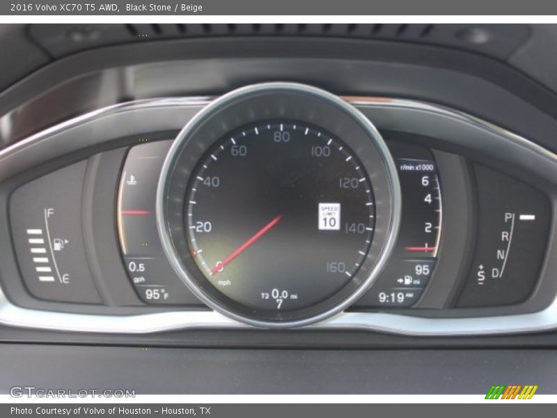  2016 XC70 T5 AWD T5 AWD Gauges