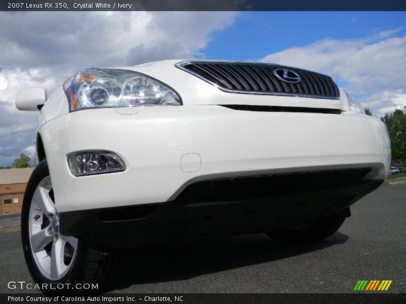 Crystal White / Ivory 2007 Lexus RX 350