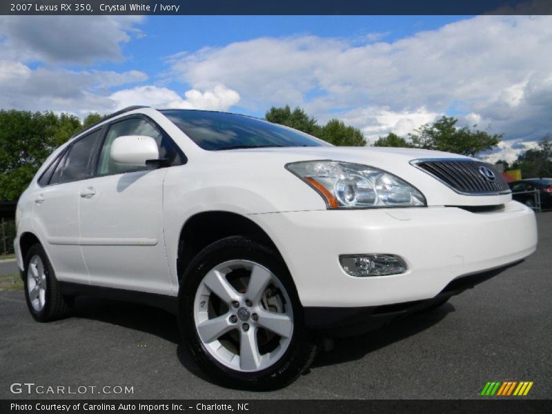 Crystal White / Ivory 2007 Lexus RX 350