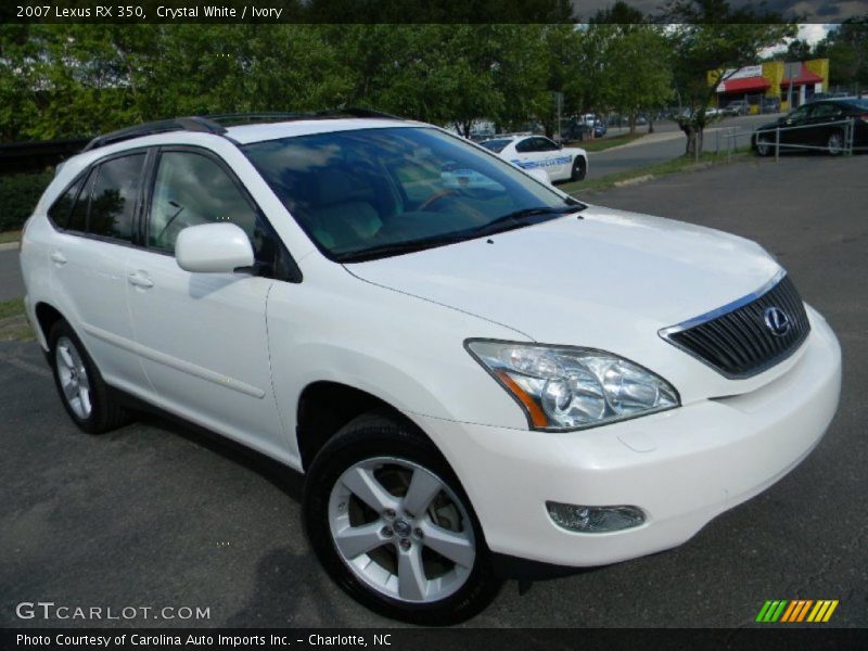 Crystal White / Ivory 2007 Lexus RX 350