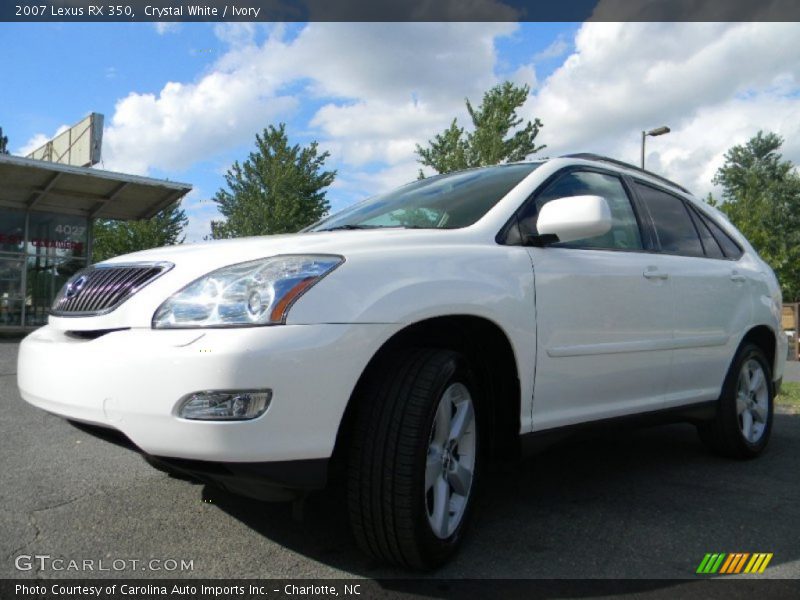 Crystal White / Ivory 2007 Lexus RX 350