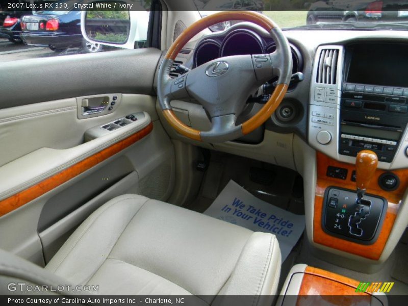 Crystal White / Ivory 2007 Lexus RX 350