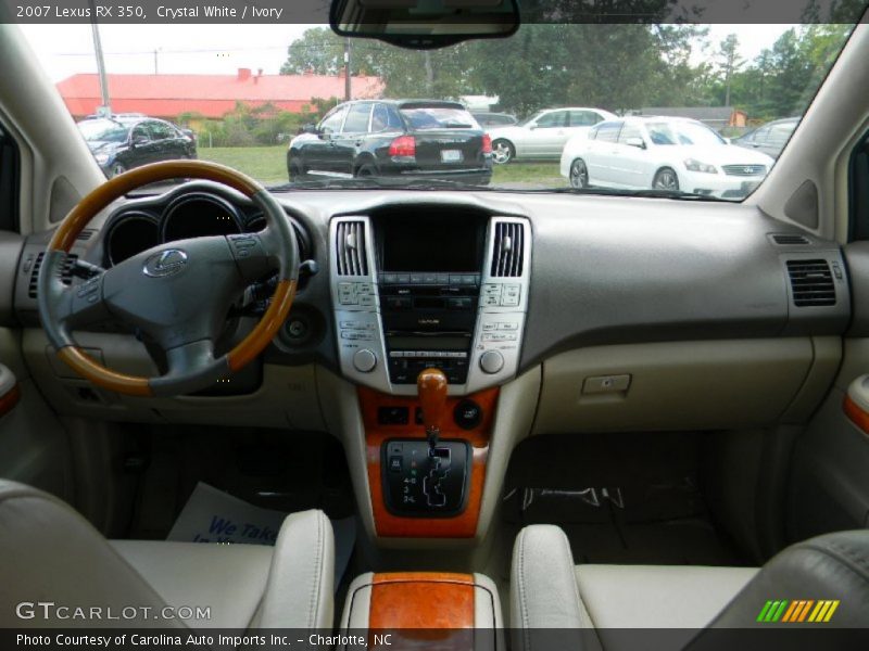 Crystal White / Ivory 2007 Lexus RX 350