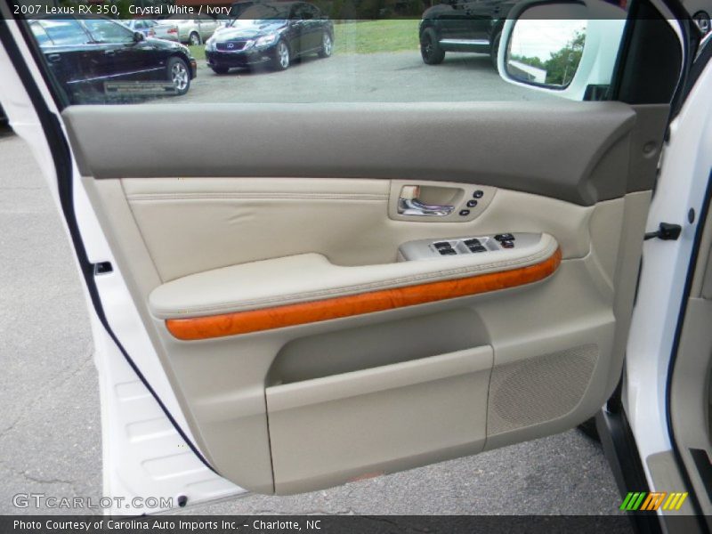 Crystal White / Ivory 2007 Lexus RX 350