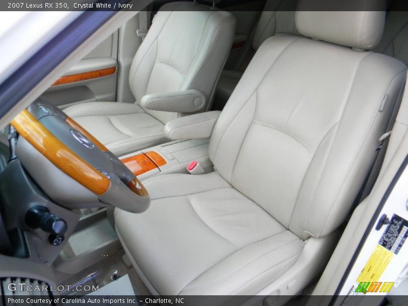 Crystal White / Ivory 2007 Lexus RX 350
