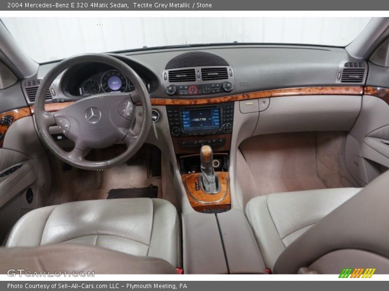 Dashboard of 2004 E 320 4Matic Sedan