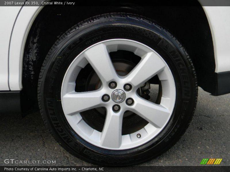Crystal White / Ivory 2007 Lexus RX 350
