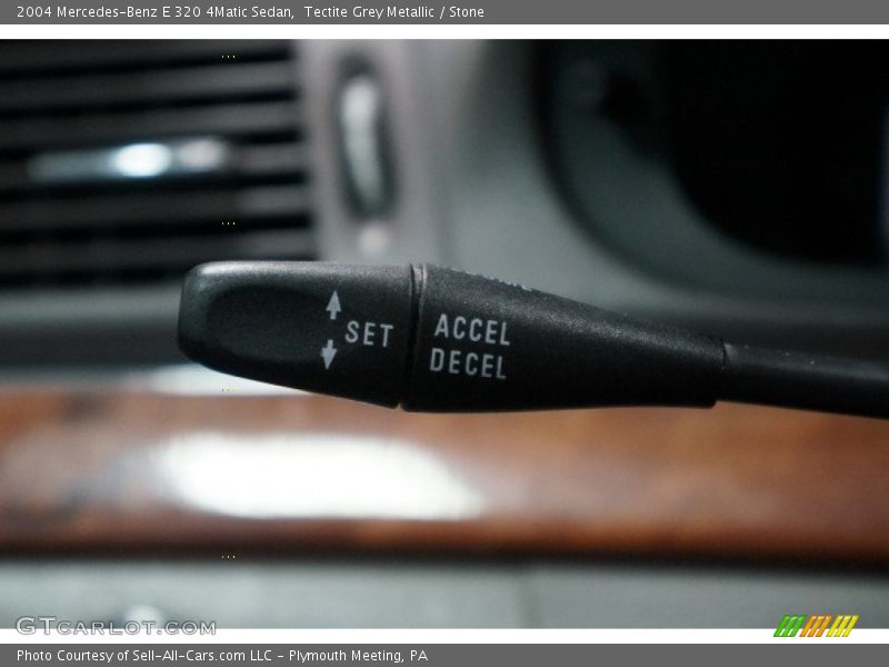 Controls of 2004 E 320 4Matic Sedan
