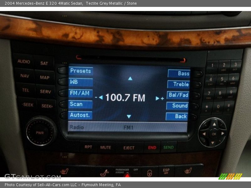 Audio System of 2004 E 320 4Matic Sedan
