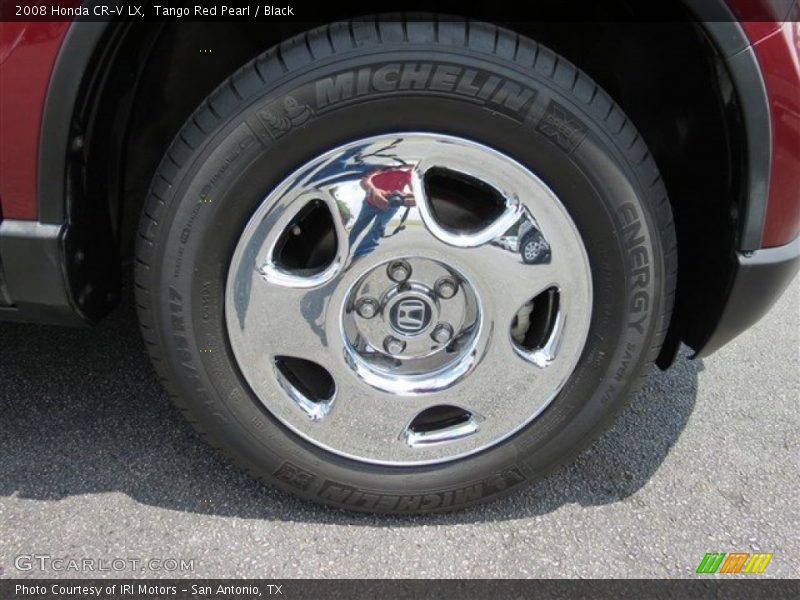 Tango Red Pearl / Black 2008 Honda CR-V LX