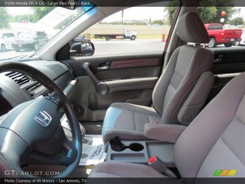 Tango Red Pearl / Black 2008 Honda CR-V LX