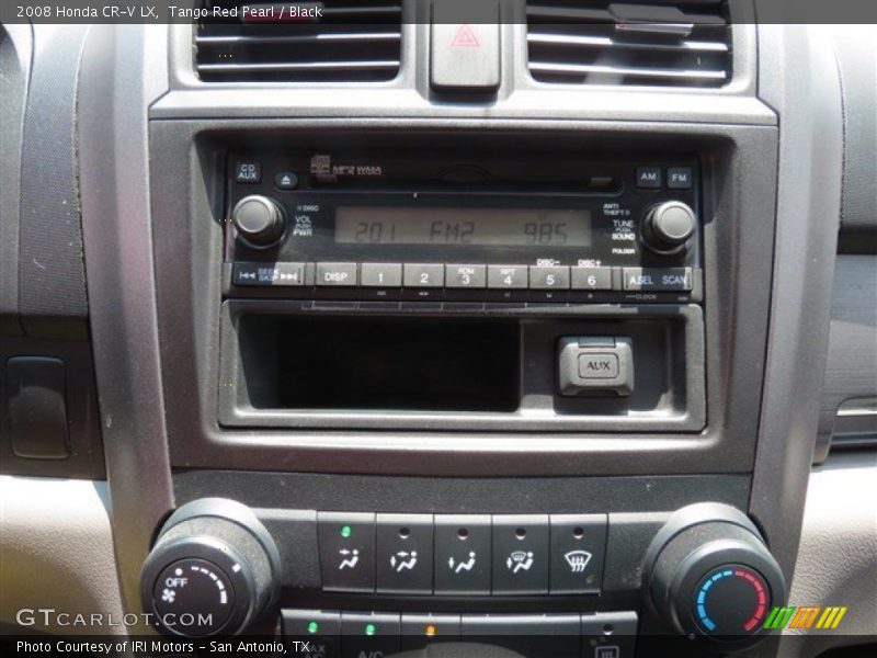 Tango Red Pearl / Black 2008 Honda CR-V LX