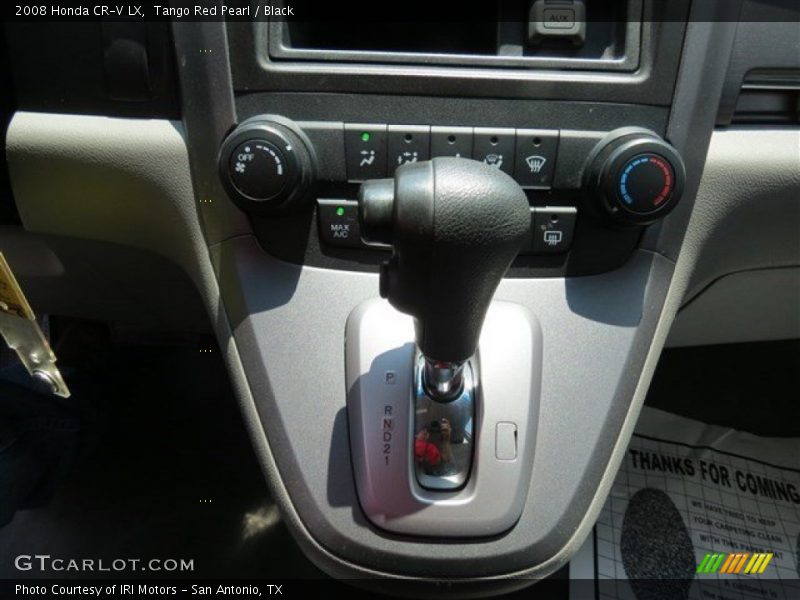 Tango Red Pearl / Black 2008 Honda CR-V LX