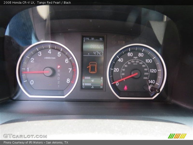 Tango Red Pearl / Black 2008 Honda CR-V LX